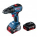 Акумулаторен винтоверт BOSCH GSR 18V-50 - 2x5.0 Ah