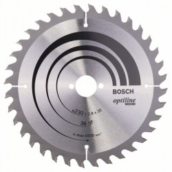 Циркулярен диск BOSCH Optiline Wood 230 mm