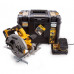 Акумулаторен ръчен циркуляр DeWALT DCS570P2