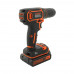 Акумулаторен винтоверт BLACK&DECKER BDCDC18-QW