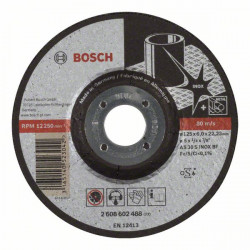 Диск за грубо шлифоване BOSCH Expert for Inox 125 mm