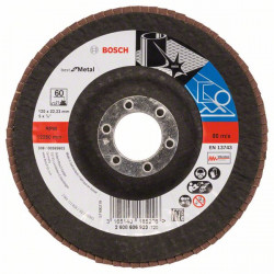 Ламелен диск BOSCH Best for Metal 125 mm P60