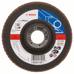 Ламелен диск BOSCH Expert for Metal 125 mm P40