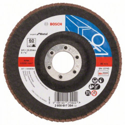 Ламелен диск BOSCH Expert for Metal 125 mm P60