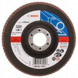 Ламелен диск BOSCH Expert for Metal 125 mm P120
