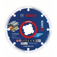 Диамантен диск за метал BOSCH X-LOCK 115 mm