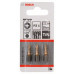 Накрайници за винтоверт BOSCH Max Grip PZ1 - 3 броя