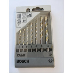 Свредла комплект BOSCH KARAT 4-10 mm