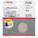 Мрежа за шлифоване BOSCH 125 mm P100 - 5 броя