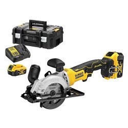 Акумулаторен циркуляр DeWALT DCS571P2-QW