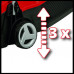 Акумулаторна косачка EINHELL GE-CM 18/32 Li - Solo Power X-Change