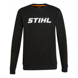 Черен суитчър STIHL LOGO WHITE