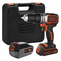 Акумулаторна ударна бормашина BLACK&DECKER BCD003MEM2K-QW