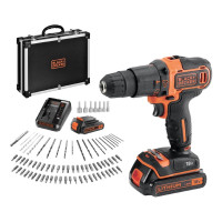 Акумулаторен ударен винтоверт BLACK&DECKER BDCHD18BAFC