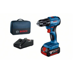 Акумулаторен винтоверт BOSCH GSR 185-LI + чанта