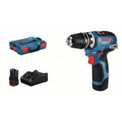 Акумулаторен винтоверт BOSCH GSR 12V-35 FC + GFA 12-B
