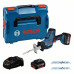 Акумулаторен саблен трион BOSCH GSA 18 V-LI C - 5,0 Ah
