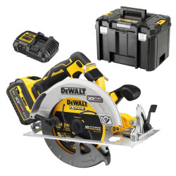 Акумулаторен ръчен циркуляр DeWALT DCS573T1