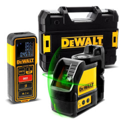 Комплект лазерен нивелир DeWALT DW088KD+ролетка DW099E