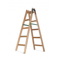 Дървена стълба DRABEST 2x5 стъпала