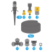 Комплект за капково напояване HOZELOCK Easy Drip Universal Kit