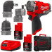 Акумулаторен ударен винтоверт MILWAUKEE M12FPDXKIT-202X