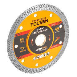 Диамантен диск TOLSEN Ultraslim Longlife 125x10 mm