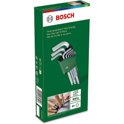 Комплект шестограми BOSCH - 9 части