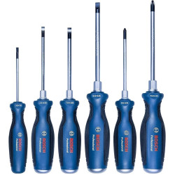 Комплект професионални отвертки BOSCH - 6 части