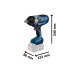 Акумулаторен ударен гайковерт BOSCH GDS 18V-1050 H SOLO