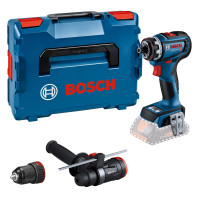 Акумулаторен винтоверт BOSCH GSR 18V-90 FC SOLO L-BOXX