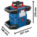 Ротационен лазер BOSCH GRL 600 CHV, L-BOXX