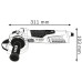 Ъглошлайф BOSCH GWS 19-125 CIE