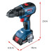 Акумулаторен винтоверт BOSCH GSR 18V-50