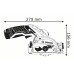 Акумулаторен ръчен циркуляр BOSCH GKS 12V-26 solo