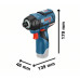 Акумулаторен ударен гайковерт BOSCH GDR 12V-110 Solo