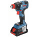 Акумулаторен ударен гайковерт BOSCH GDX 18V-200 C 5Ah