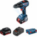 Акумулаторен винтоверт BOSCH GSR 18V-50 - 2x5.0 Ah