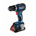 Акумулаторен ударно-пробивен винтоверт BOSCH GSB 18V-90 C, 2x4,0Ah ProCORE, L-BOXX, C-модул