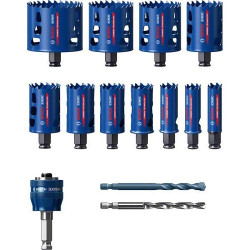 Боркорони комплект BOSCH EXPERT Tough Material 20-76 mm - 14 броя