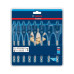 Комплект плоски свредла BOSCH EXPERT Self Cut Speed 12/16/18/20/22/25/28/32 mm - 8 броя