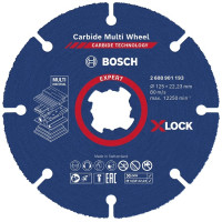 Диск BOSCH EXPERT Carbide Multi Wheel X-LOCK 125 mm