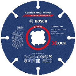 Диск BOSCH EXPERT Carbide Multi Wheel X-LOCK 125 mm