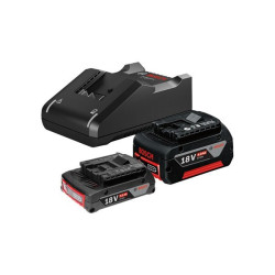 Стартов комплект BOSCH GBA 18V 2,0 Ah + GBA 18V 4,0 Ah + GAL 18V-40