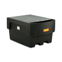 Контейнер с решетка CEMO 1100/1-PE - 162x117x87 cm