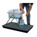 Стойка за изпразване на туби до 30l CEMO 67x39x74 cm