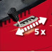 Електрическа косачка EINHELL GC-EM 1500/36