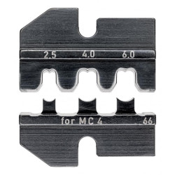 Кримпващи челюсти KNIPEX за соларни конектори MC4