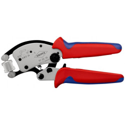Кербовъчни клещи за кабелни накрайници KNIPEX, 200 mm