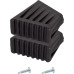 Тапи черни за KRAUSE SePRO - 40x20 mm